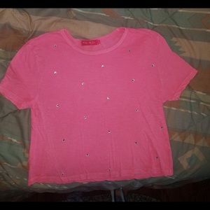 me.n.u. junior girls size XS studded shirt